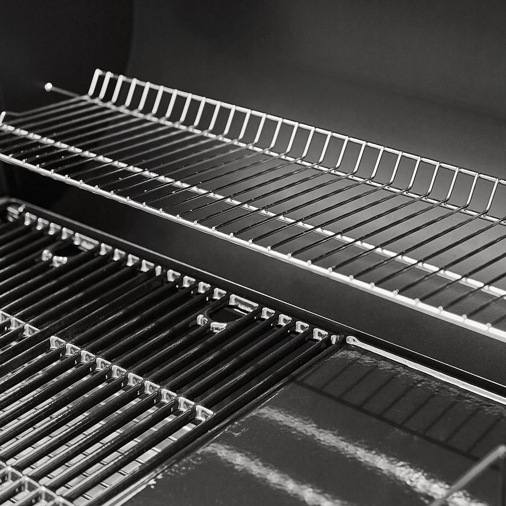Barbecue au charbon de bois avec Grill & Plancha en fonte émaillée REVO Torino 70 - 5