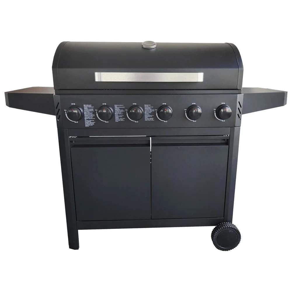 Barbecue au gaz Malibu - 6 brûleurs 15kW
