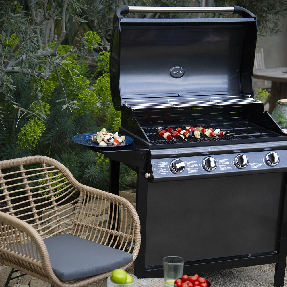 Barbecue au gaz Sorrento - 4 brûleurs avec thermomètre 14kW - 3