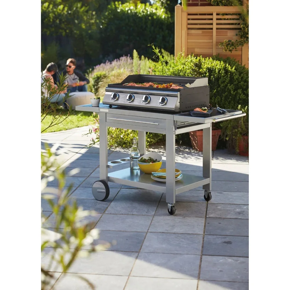 Barbecue gaz Mixte Tenerife - 4 Brûleurs 14 kW - 3