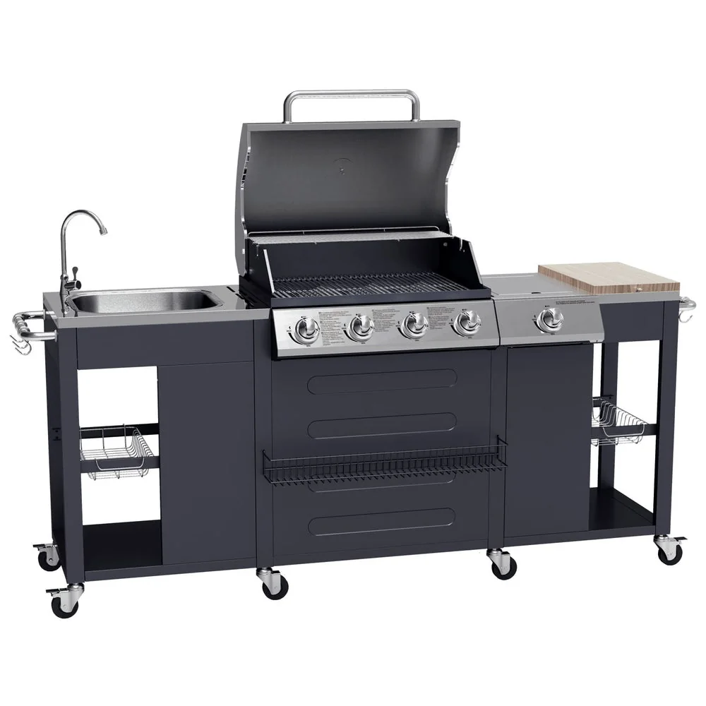 Cuisine d'extérieur REVO Alicante – 4+1 brûleurs 17,2 kW - 3