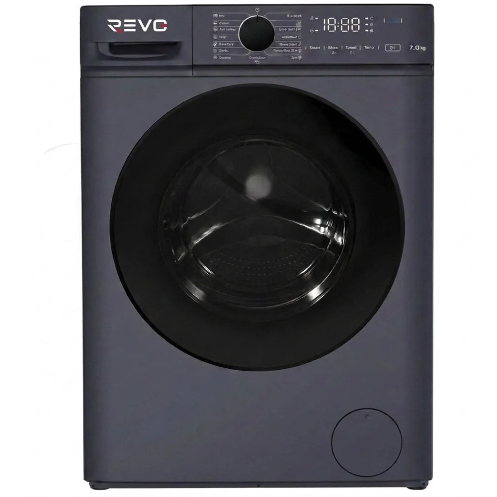 Lave-Linge Hublot REVO Nova 7 – Machine à Laver 7 kg – Classe A – 1200 tr/min – 15 Programmes & Vapeur.
