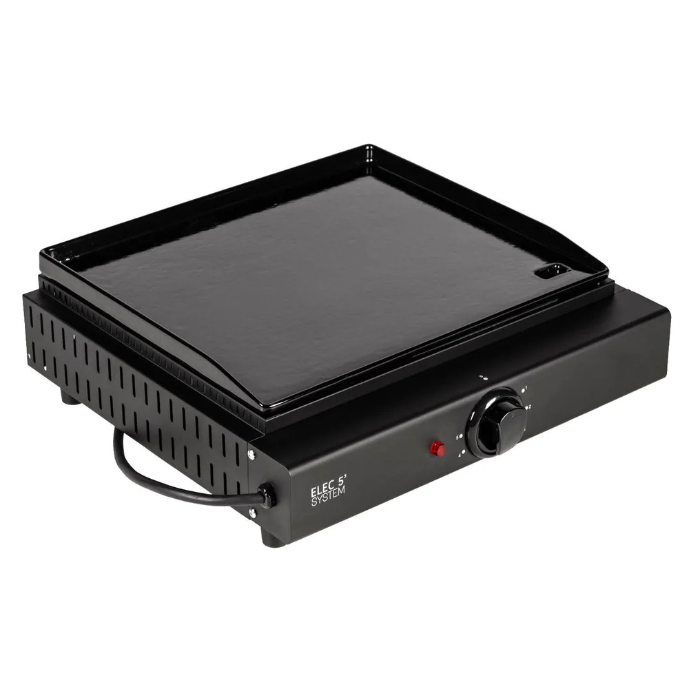 Plancha électrique REVO Cadix – 2 kW – Plaque en fonte émaillée 43 × 37 cm - 6