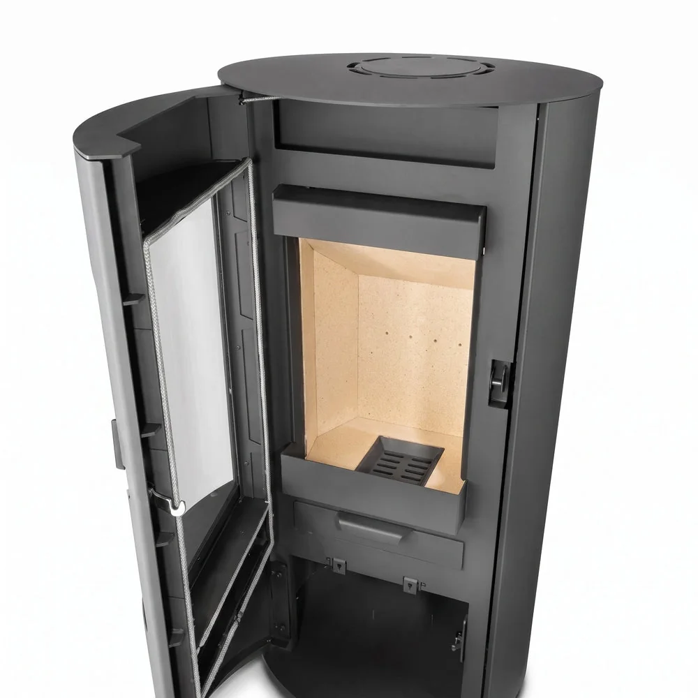 Poêle à bois REVO 7 kW – Acier – Triple combustion – Sortie dessus/arrière - 3
