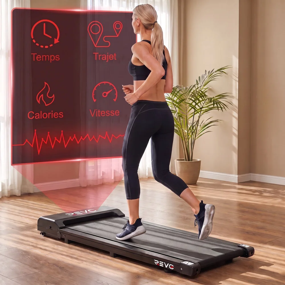 Tapis de Course Pliant REVO Flexo – 10 km/h – 2 Modes (Marche/Course) – Écran LED - 3