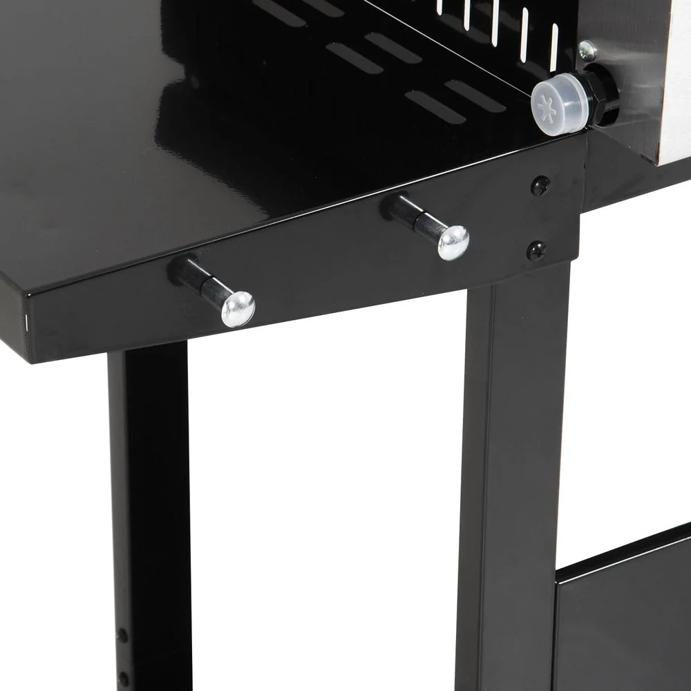 Plancha à gaz REVO Mérida – 3 brûleurs 6 kW avec chariot – Plaque en acier émaillé - 5