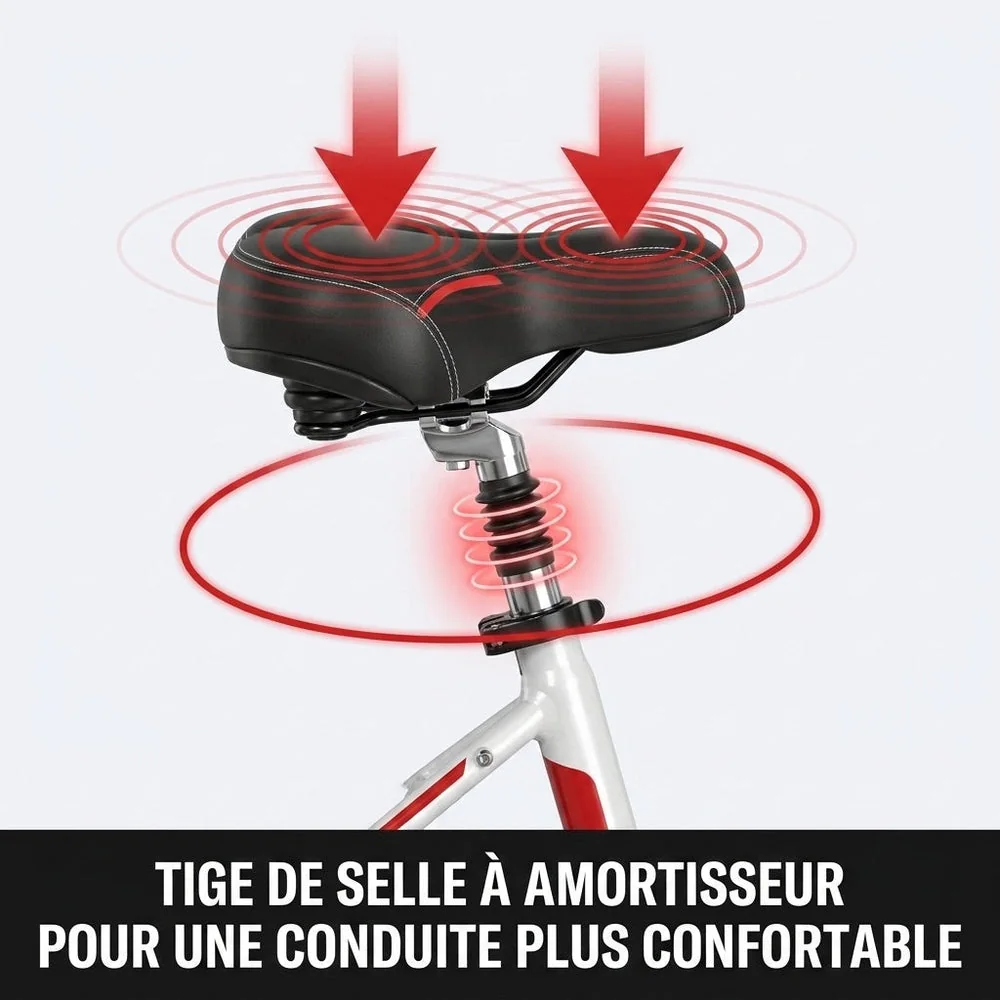 Vélo Électrique REVO Avenue 26″ – Moteur 250W – Batterie Amovible 36V 8,4Ah – Autonomie jusqu’à 70 km – Freins à Disque - 6