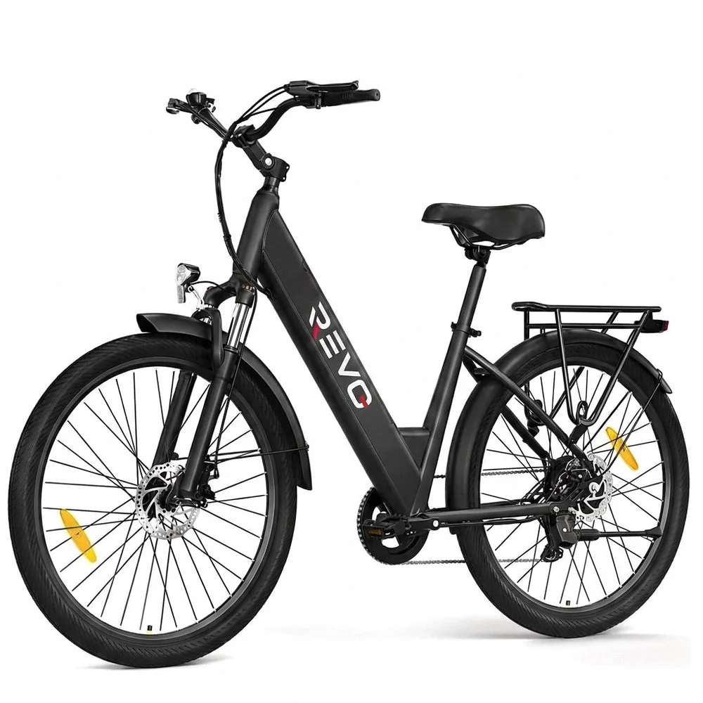 Vélo Électrique REVO Venture – 250 W – Autonomie jusqu’à 100 km – Batterie 561,6 Wh – Roues 27,5" – Freins Hydrauliques
