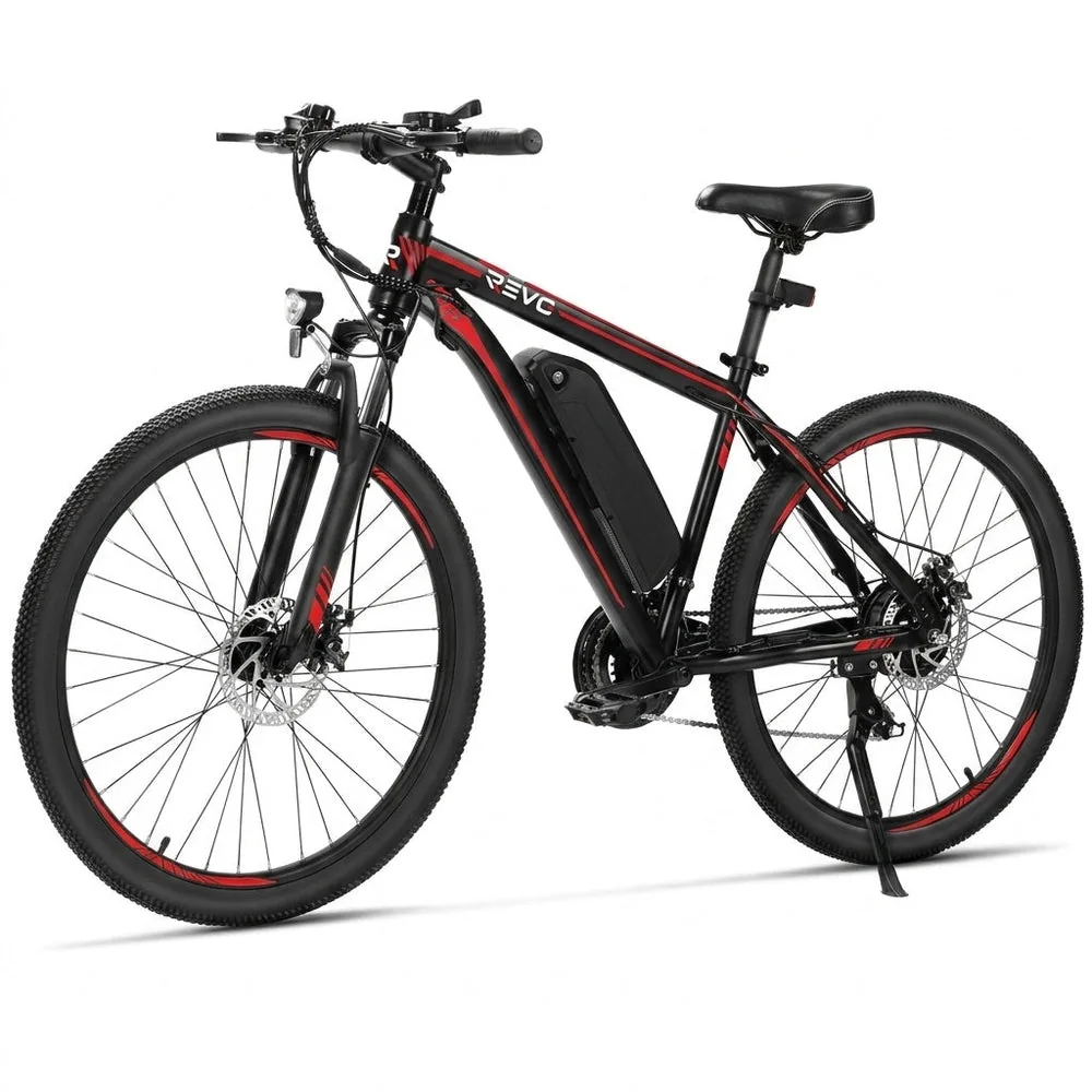Vélo Électrique VTT REVO Ridge 65 – 250 W – Autonomie jusqu’à 65 km – Batterie Amovible 13 Ah – 21 Vitesses – Pneus 26"**